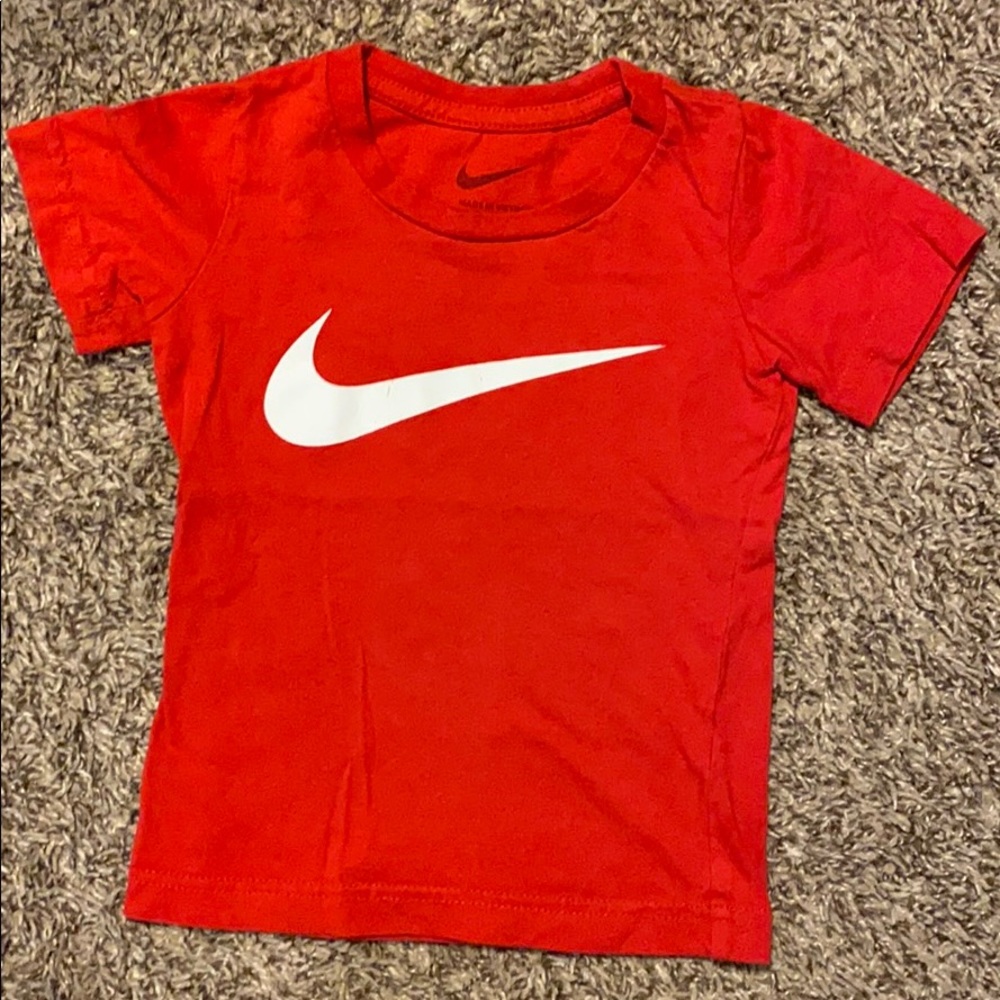 Nike Boys T-shirt - Red - 3T